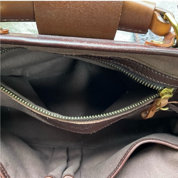 OLD TREND Genuine Leather Doctor Satchel Bag, brown - Picture 12 of 17